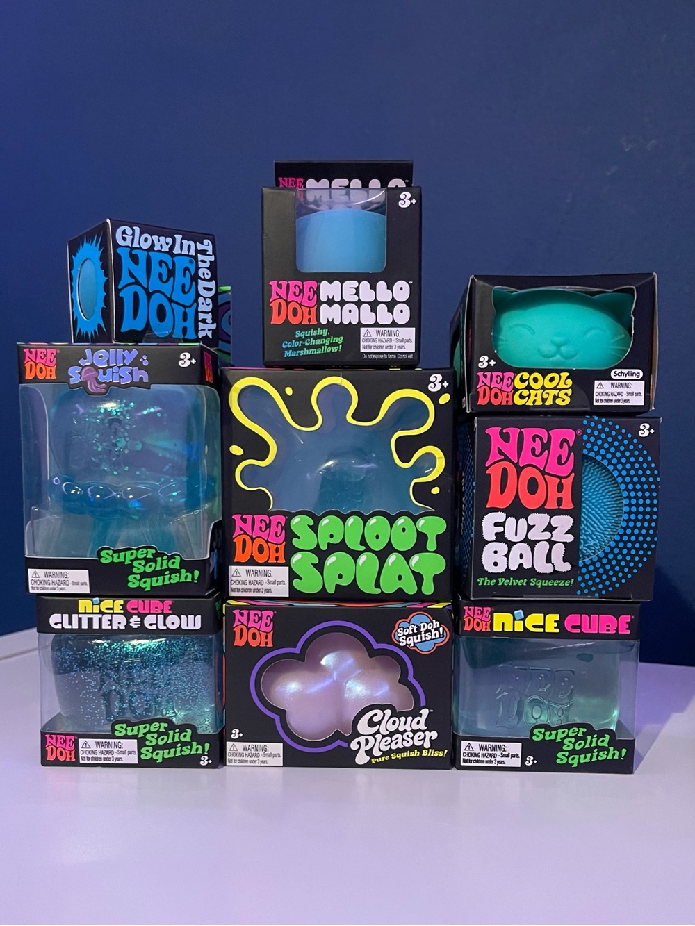 NeeDoh RARE Bundle of 9! Authentic NIB and SHIPS FAST!